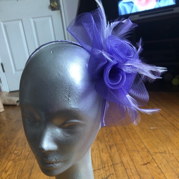 Purple head piece / headband